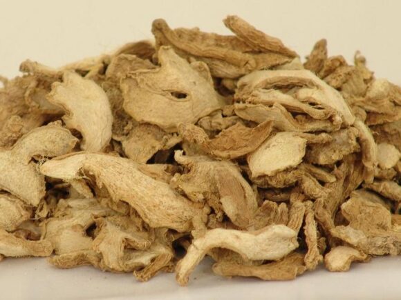 dried split ginger